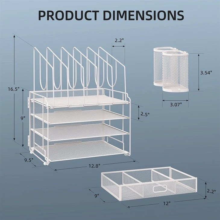 white desk organiser white desk organiser